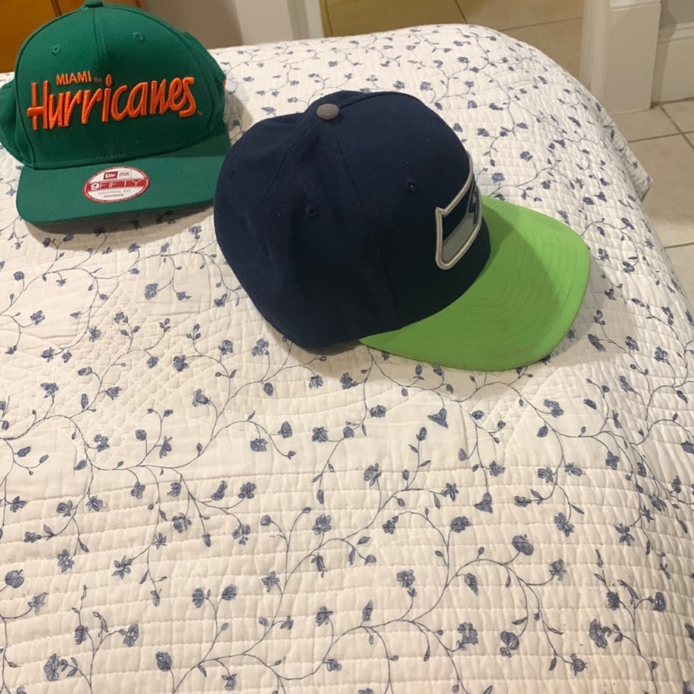 Sea hawks hat